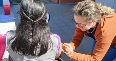 El centro de salud Luis María Codda acerca las vacunas a las escuelas en la Semana de la Vacunación en las Américas